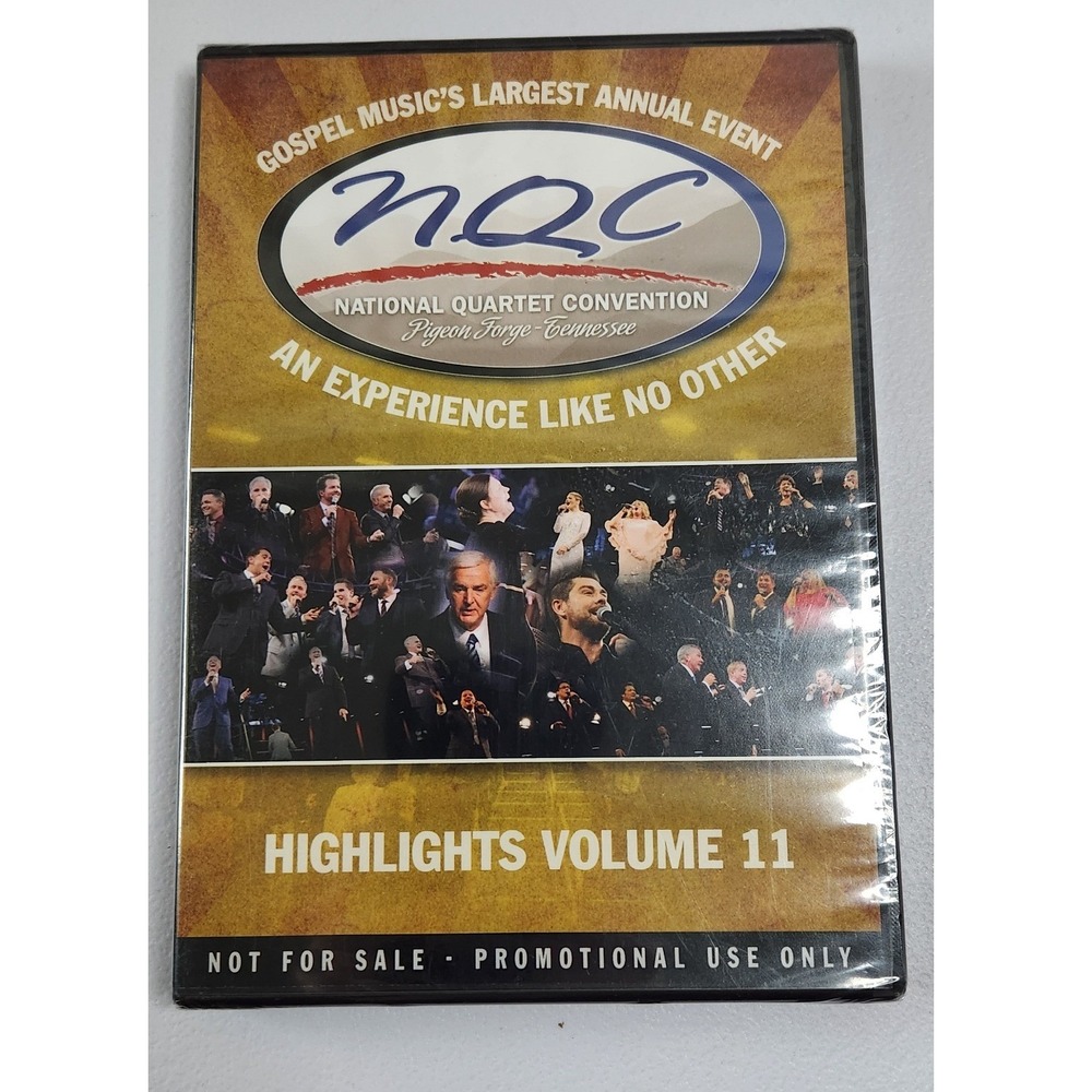 NQC National Quartet Convention Highlights Volume 11 Gospel Music DVD New